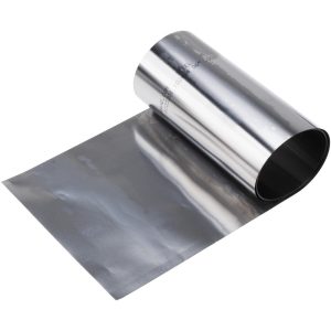 PRECISION BRAND Metal Shim Stock: Roll, 0.0010" Thick, 180" Long, 6" Wide, Steel 16700