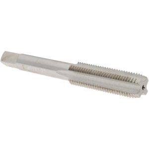 VALUE COLLECTION Straight Flute Tap: M11x1.25 Metric Fine, 4 Flute, Plug Chamfer, 6H Class of Fit, High-Speed Steel, Bright/Uncoated Finish JY4993051