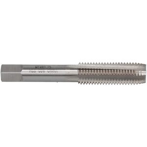 VALUE COLLECTION Straight Flute Tap: M14x1.75 Metric Special, 4 Flute, Plug Chamfer, 6H Class of Fit, High-Speed Steel, Bright/Uncoated Finish JY4993556