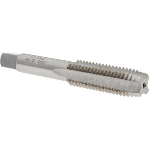 VALUE COLLECTION Straight Flute Tap: M14x2 Metric Coarse, 4 Flute, Plug Chamfer, High-Speed Steel, Bright/Uncoated Finish JY4993606