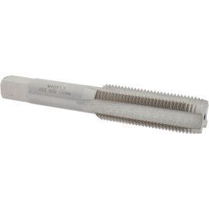 VALUE COLLECTION Straight Flute Tap: M16x1.5 Metric Fine, 4 Flute, Plug Chamfer, High-Speed Steel, Bright/Uncoated Finish JY4993754