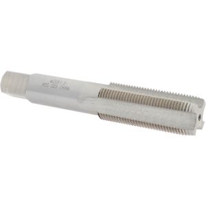 VALUE COLLECTION Straight Flute Tap: M20x1.5 Metric Fine, 4 Flute, Plug Chamfer, High-Speed Steel, Bright/Uncoated Finish JY4994109