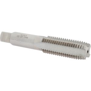 VALUE COLLECTION Straight Flute Tap: M20x2.5 Metric Coarse, 4 Flute, Plug Chamfer, 6H Class of Fit, High-Speed Steel, Bright/Uncoated Finish JY4994208