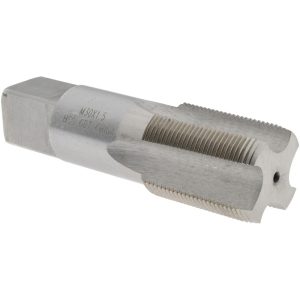 VALUE COLLECTION Straight Flute Tap: M30x1.5 Metric Fine, 4 Flute, Plug Chamfer, High-Speed Steel, Bright/Uncoated Finish JY4995205