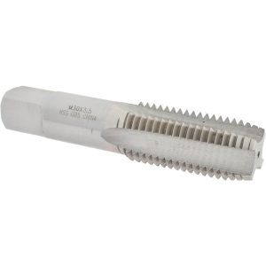VALUE COLLECTION Straight Flute Tap: M30x3.5 Metric Coarse, 4 Flute, Plug Chamfer, High-Speed Steel, Bright/Uncoated Finish JY4995304