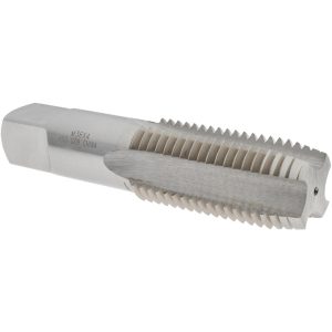 VALUE COLLECTION Straight Flute Tap: M36x4 Metric Coarse, 4 Flute, Plug Chamfer, 6H Class of Fit, High-Speed Steel, Bright/Uncoated Finish JY4995759