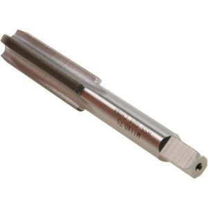 VALUE COLLECTION Straight Flute Tap: M11x0.75 Metric Fine, 4 Flute, Plug Chamfer, 6H Class of Fit, High-Speed Steel, Bright/Uncoated Finish JY4995908
