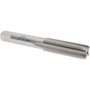 VALUE COLLECTION Straight Flute Tap: M13x1 Metric Special, 4 Flute, Plug Chamfer, 6H Class of Fit, High-Speed Steel, Bright/Uncoated Finish JY4995965