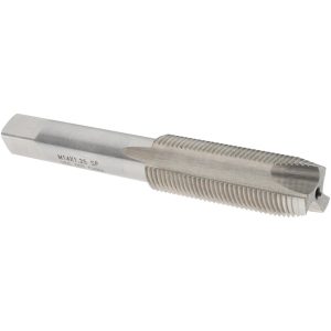 VALUE COLLECTION Spiral Point Tap: M14x1.25 Metric Fine, 3 Flutes, Plug Chamfer, HSS, Bright/Uncoated Coated MSC-04997755