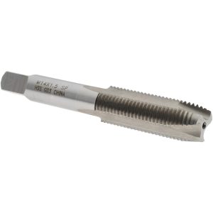 VALUE COLLECTION Spiral Point Tap: M14x1.5 Metric Fine, 3 Flutes, Plug Chamfer, HSS, Bright/Uncoated Coated MSC-04997771