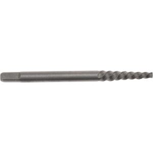 VALUE COLLECTION Spiral Flute Screw Extractor: #1, for 2.5 to 4 mm, 3/32 to 5/32 in, M2.5 to M4 & #3 to #6 Screws 312-8921