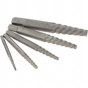 VALUE COLLECTION Spiral Flute Screw Extractor: 5 Pc 312-8920