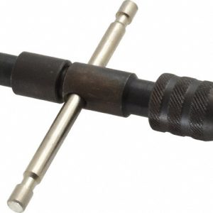 MGE INC. #0 to 1/4" Tap Capacity, T Handle Tap Wrench TW 0-1/4