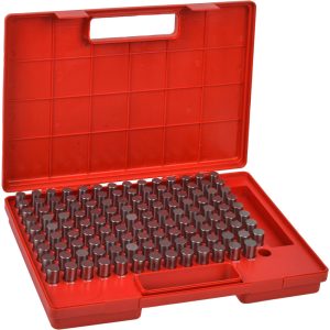 VALUE COLLECTION Class ZZ Plug Gage Set: 0.626 to 0.75" Range, 125 Pc 616-81406