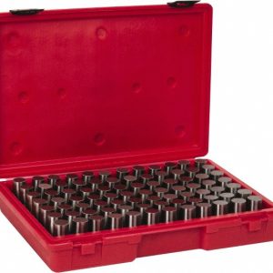 VALUE COLLECTION Class ZZ Plug Gage Set: 0.833 to 0.916" Range, 84 Pc 616-81606