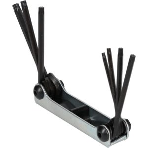 EKLIND Torx Key Set: 7 Pc, Fold-Up Handle, T10 to T40 22571