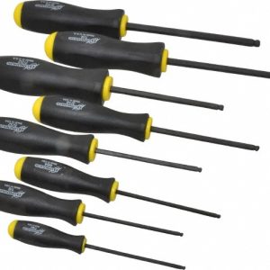 BONDHUS 8 Piece, 7/64 to 5/16" Ball End Hex Driver Set 10633