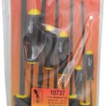 BONDHUS 11 Piece, 5/64 to 3/8" Ball End Hex Driver Set 10737