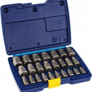 IRWIN HANSON Bolt & Screw Extractor Set: Spiral Flute Screw Extractor 53227