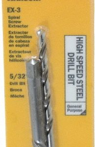 IRWIN Bolt & Screw Extractor Set: Spiral Flute Screw Extractor & Drill 53703