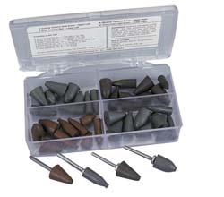 CRATEX 44 Piece Rubber Point & Mandrel Set 767 KITS