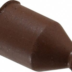 CRATEX 3/8" Max Diam x 5/8" Long, Cone, Rubberized Point 10 F
