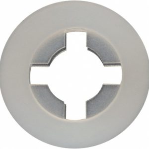 ELECTRO HARDWARE #10 Screw, 0.177" ID, Nylon Internal Tooth Lock Washer RLW-032-10-N