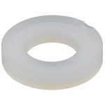 ELECTRO HARDWARE 10" Screw Standard Flat Washer: Nylon WF3399N