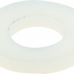 ELECTRO HARDWARE 1/4" Screw Standard Flat Washer: Nylon WF3572N