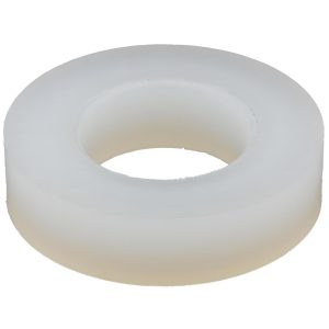 ELECTRO HARDWARE 1/4" Screw Standard Flat Washer: Nylon WF3574N