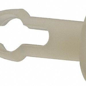 ELECTRO HARDWARE 5/32" Hole Diam, Keyhole Shank, Nylon Panel Rivet KHC-156-281-N