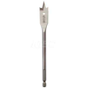 MILWAUKEE TOOL Spade-Blade Drill Bit: 5/8" Drill Bit, Carbon Steel 48-27-0621