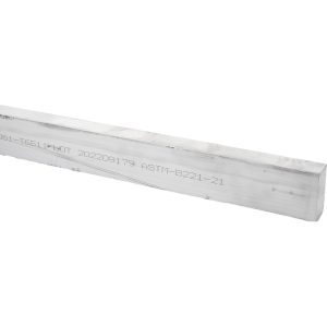 VALUE COLLECTION 36 Inch Long x 2 Inch Wide x 1 Inch Thick, Alloy 6061, Aluminum Rectangular Bar ALREC00775