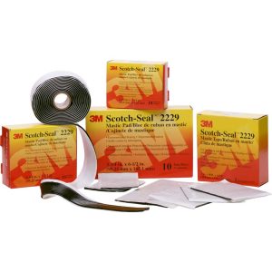 3M Electrical Tape: 3-3/4" Wide, 10' Long, 125 mil Thick, Black 7000043008
