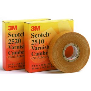 3M Electrical Tape: 2" Wide, 110' Long, 8 mil Thick, Yellow 7000132814