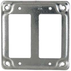 COOPER CROUSE-HINDS Square Surface Electrical Box Cover: Steel TP511