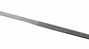 STRAUSS 5-1/2" OAL Medium Knife Needle Diamond File 2172 D126