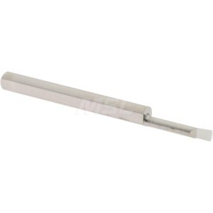 ACCUPRO Boring Bar: 0.0800" Min Bore, 0.4000" Max Depth, Right Hand, 1/8" Shank Dia, Submicron Solid Carbide ACC-BB080400