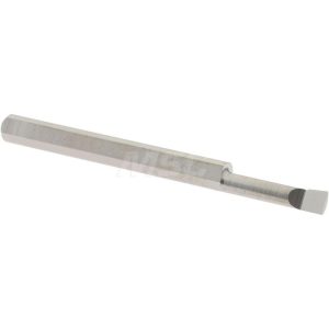 ACCUPRO Boring Bar: 0.1000" Min Bore, 0.4000" Max Depth, Right Hand, 1/8" Shank Dia, Submicron Solid Carbide ACC-BB100400