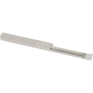 ACCUPRO Boring Bar: 0.1000" Min Bore, 0.6000" Max Depth, Right Hand, 1/8" Shank Dia, Submicron Solid Carbide ACC-BB100600