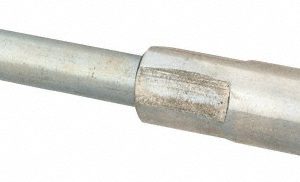 VALUE COLLECTION 48" Long x 1/4" Rod Diam, Tube Brush Extension Rod ER4851618F