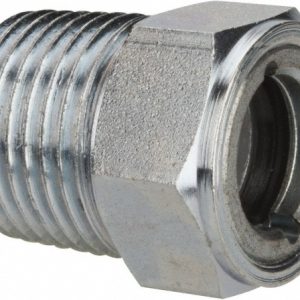 TRICO 1" Sight Diam, 1/2" Thread, 1-3/32" OAL, Viewport Sight Glass & Flow Sight 34305