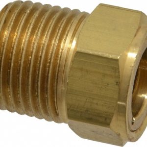 TRICO 1" Sight Diam, 1/2" Thread, 1-3/32" OAL, Viewport Sight Glass & Flow Sight 34351