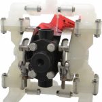 SANDPIPER Air Operated Diaphragm Pump: 1/4" NPT, Polypropylene Housing PB 1/4,TT4PP.
