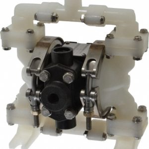 SANDPIPER Air Operated Diaphragm Pump: 1/4" NPT, Kynar Housing PB 1/4,TT4K.