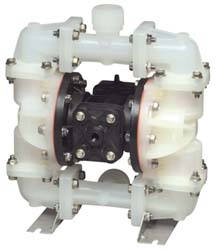 SANDPIPER Air Operated Diaphragm Pump: 3/4" NPT, Polypropylene Housing S07B1P2PPNS000.