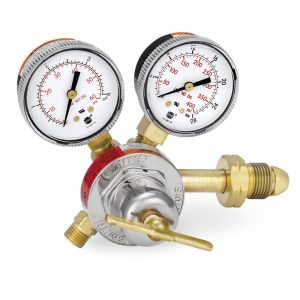 SMITH/MILLER 510 CGA Inlet Connection, B Fitting, 50 Max psi, Propane, Propylene, MAPP & Natural Gas Welding Regulator 30-50-510