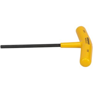 BONDHUS T-Handle Hex Key: 7/32", Hex End 13311