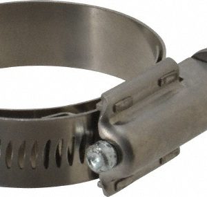 IDEAL TRIDON Worm Gear Clamp: 1-1/4 to 2-1/8" Dia, Stainless Steel Band 4120051