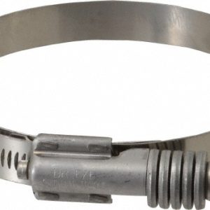 IDEAL TRIDON Worm Gear Clamp: SAE 462, 3-3/4 to 4-5/8" Dia, Stainless Steel Band 4545051